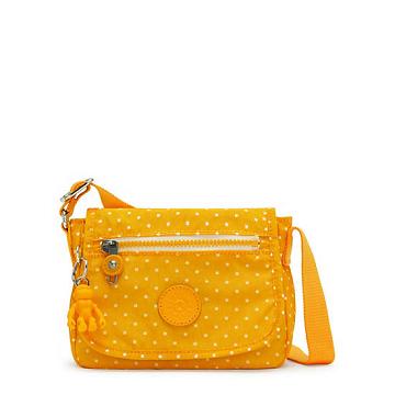 Kipling Sabian Klassieke Printed Crossbody Mini Tassen Geel | België 1876ZU